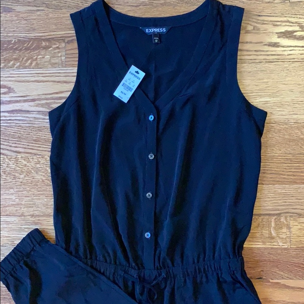 Express black jumpsuit